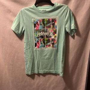 Hurley Mint Green Graphic Tee